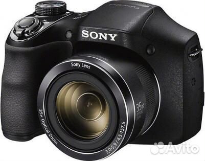 Фотоаппарат sony cyber-shot DSC-H300, черный