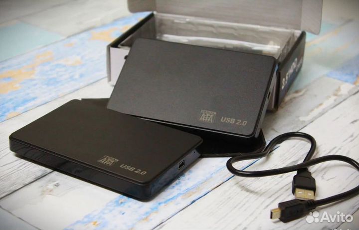 Внешний жесткий диск USB 2.0 - USB 3.0