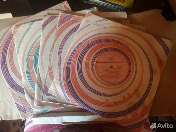 Виниловые пластинки Песни Великой Отечественной Во