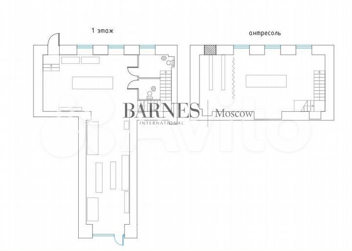 Торговое помещение, 164 кв м