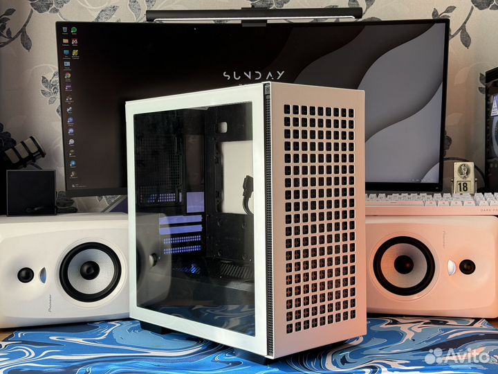 Корпус DeepCool CH370 WH белый mATX самовывоз