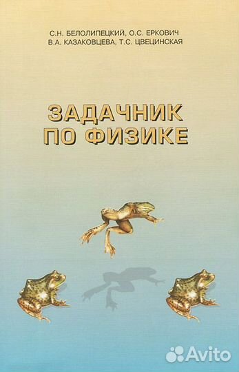 Физика. Задачник. Учебное пособие Белолипецкий С