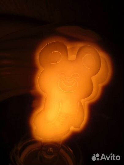 Лампочки СССР. Олимпийский Мишка, свеча