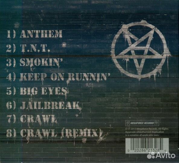 Anthrax - Anthems (digi)(CD)