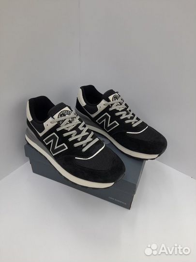 Кроссовки New Balance 574 мужские черные белым