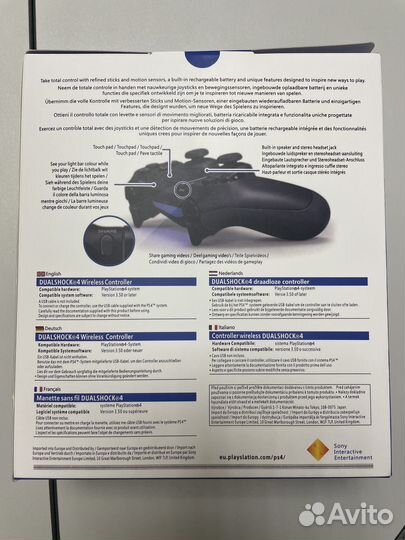 Джойстик Sony PS4 новый