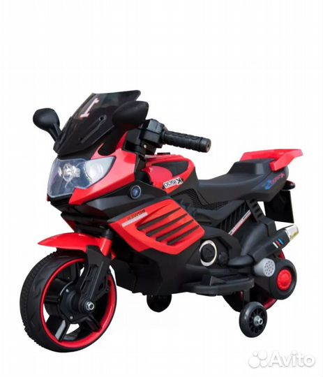 Детский мотоцикл Toyland Minimoto LQ 158 Красный