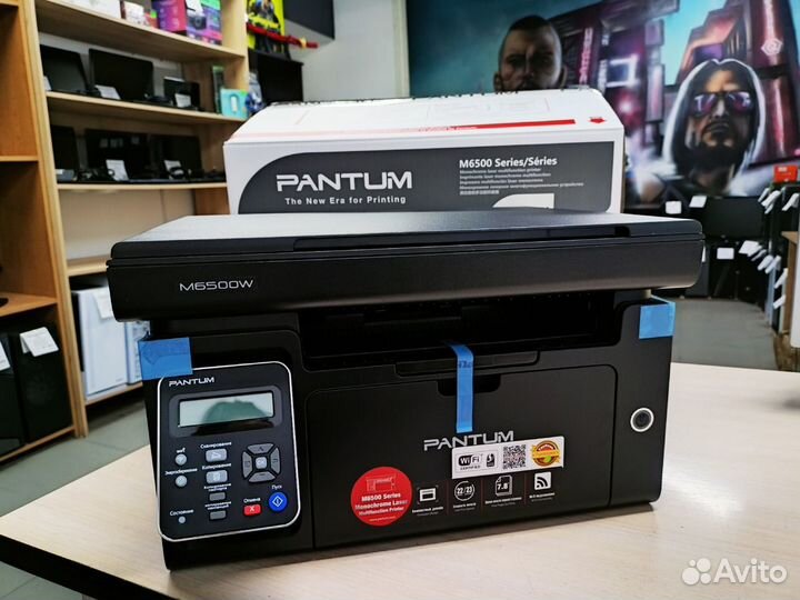 Новое Лазерное мфу Pantum M6500W Wi-Fi