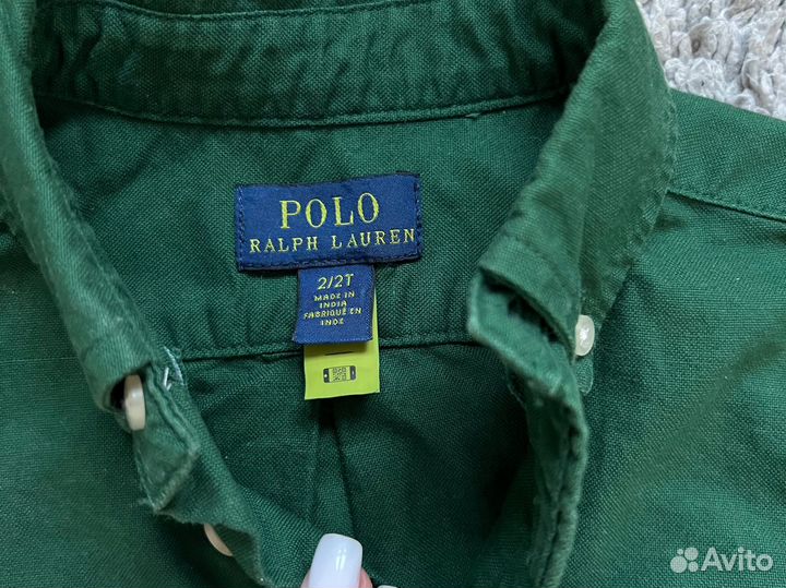 Рубашка polo ralph lauren для мальчика