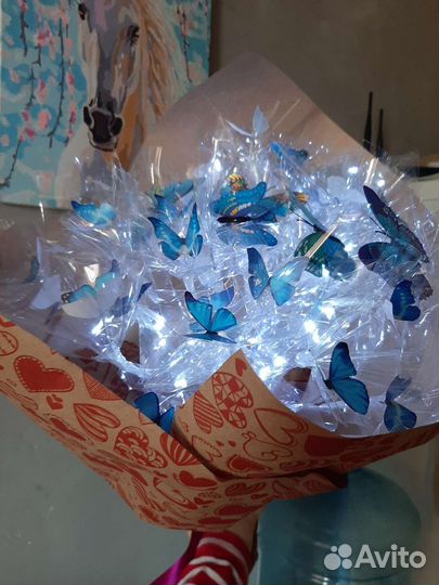 Букет из бабочек