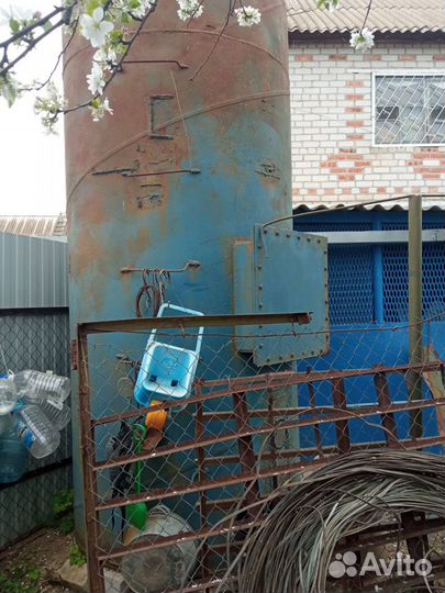 Бочка железная металлическая