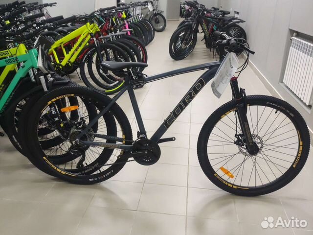 Велосипед 27,5 Cord horizon серый мат