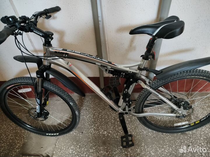 Велосипед взрослый двухподвесный
