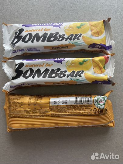 Батончики bombbar