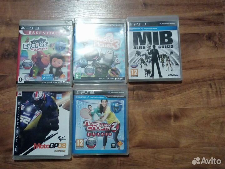 Ps3 с играми в отличном состоянии