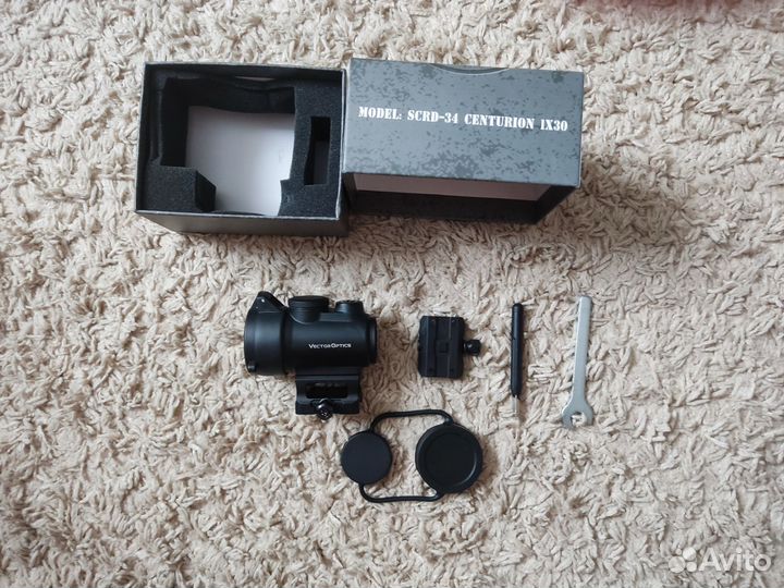Коллиматорный прицел Vector Optics centurion 1x30