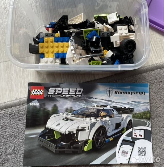 Конструктор Lego speed champions оригинал