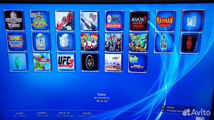 Sony Ps3 500 Hen 4.89+ 53 игры