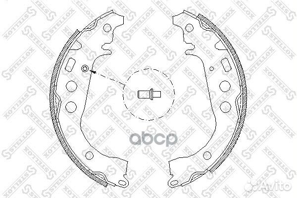 112 100-SX 4101.004101.01K2342-01 колодки б