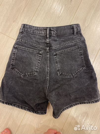 Шорты удлиненные черные zara