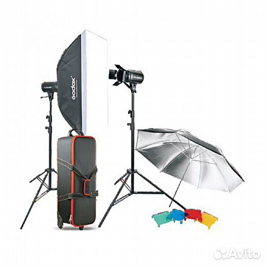Комплект студийного оборудования Godox E250-F
