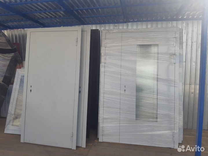 Дверь металлическая двойной металл