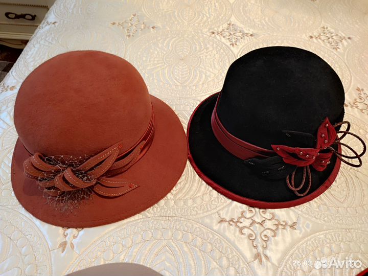 Шляпы женские новые и б/у