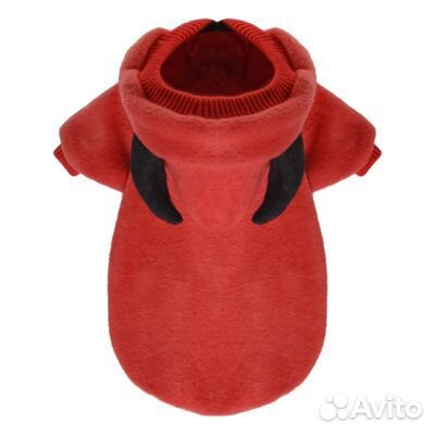 Tappi одежда Толстовка Блади для собак красный спи