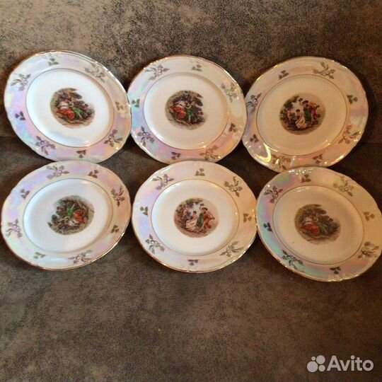 Тарелки мадонна kahla Made in GDR 19х2,6 см