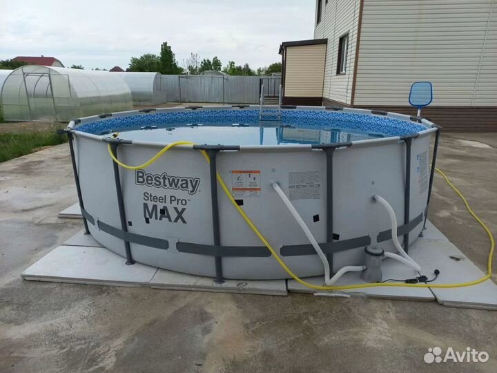 Бассейн 457х122 каркасный бассейн 457/122