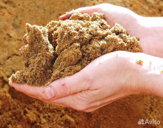 Песок с карьера