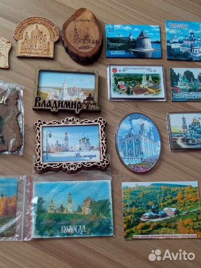 Магниты на холодильник города России