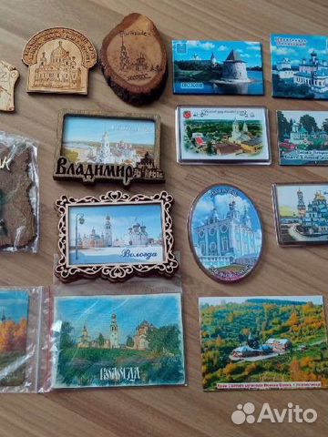 Магниты на холодильник города России