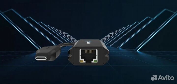 Ethernet Adapte USB Type-A / Type-C to 2.5 Gigabit