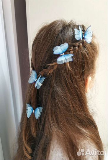 Бабочки на зажимах