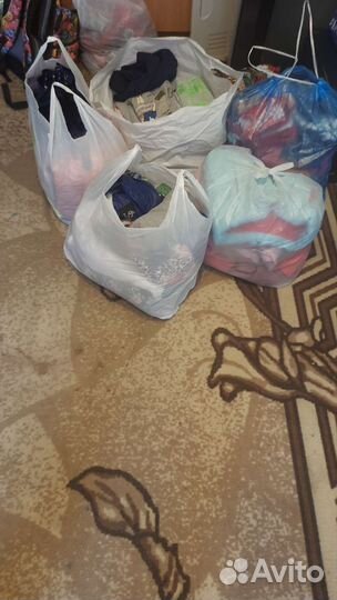 Детские вещи пакетом для девочки 110 116