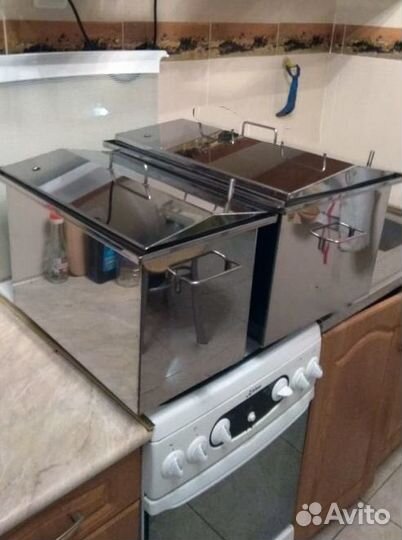 Коптильня универсальная для копчения домашняя