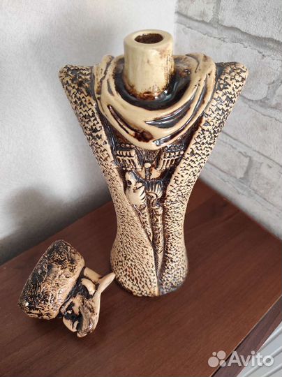 Керамическая, декоративная ваза