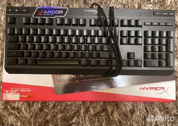Клавиатура проводная HyperX Alloy Core RGB