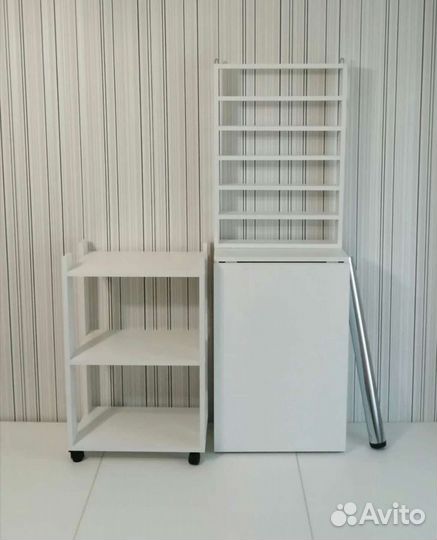 Маникюрный комплект стол этажерка полка