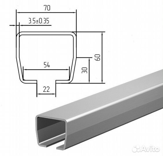 Откатные ворота 4х2 Т-профиль+автоматика Home Gate