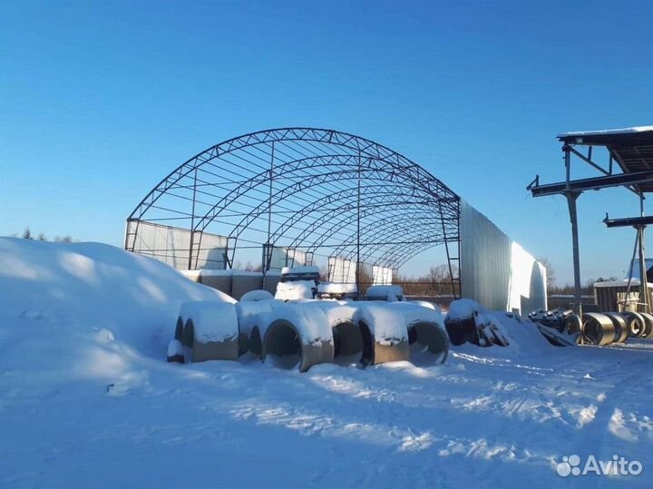 Ангары от производителя под ключ