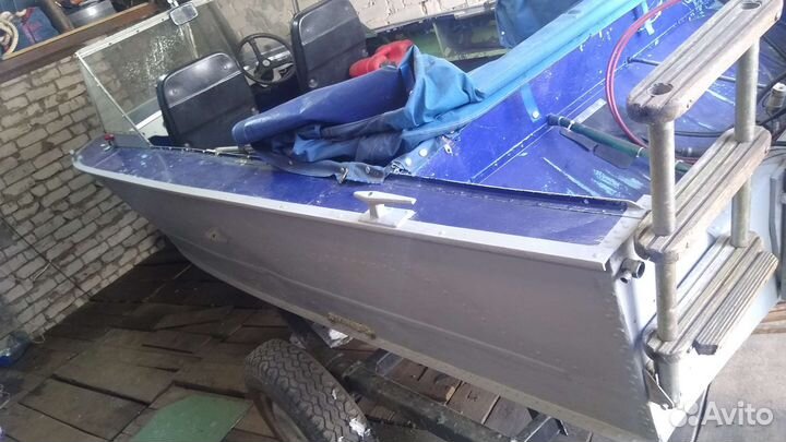 Прогресс 4, Yamaha 40 veos, гидроподъём CMC-PT130