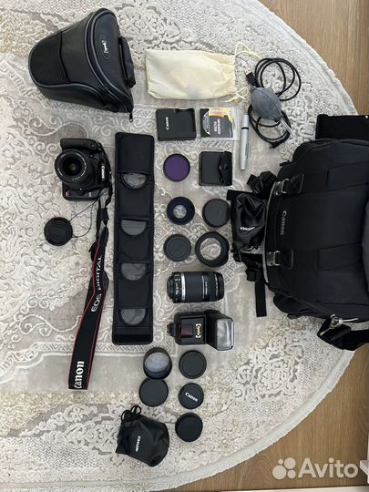 Зеркальная камера canon eos rebel xsi(450D)