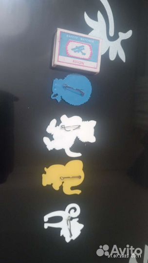 Броши детские СССР