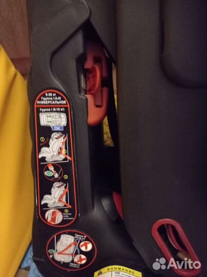 Детское авто кресло 9-36 кг