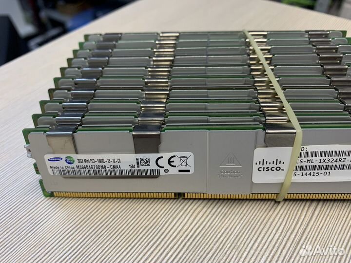 Ddr3 ecc reg 32gb Samsung 1866 мгц