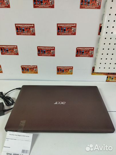 Ноутбук acer aspire 5552 series