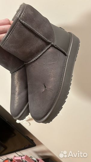 Угги натуральный мех и замша