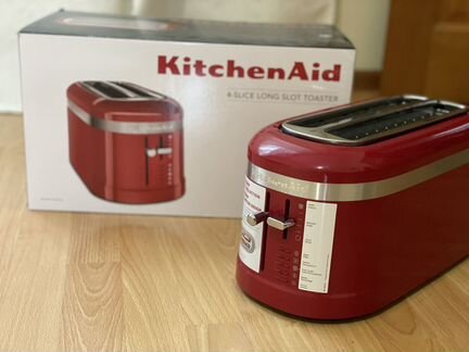 Тостер KitchenAid красный на 4 слайса